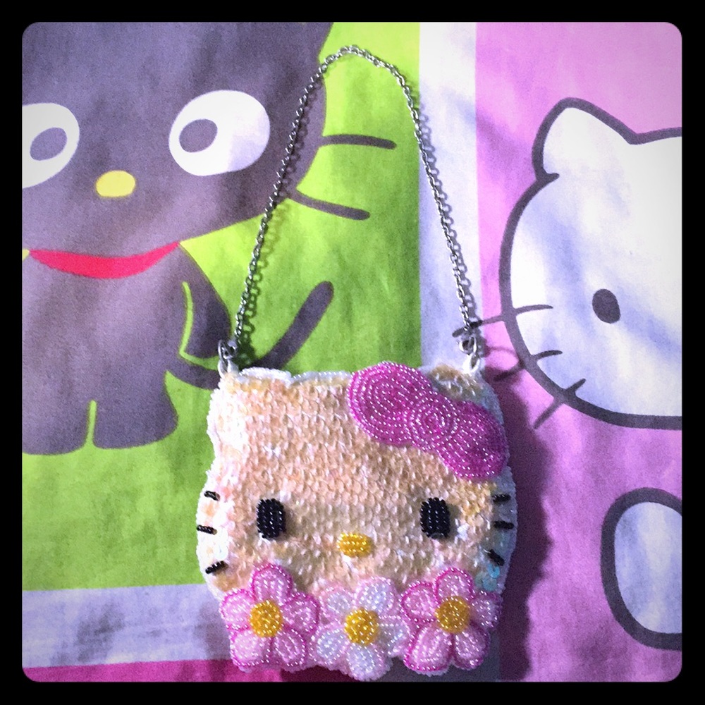 🌸Vintage Hello Kitty wristlet 🌸